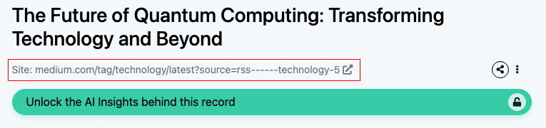 open in source